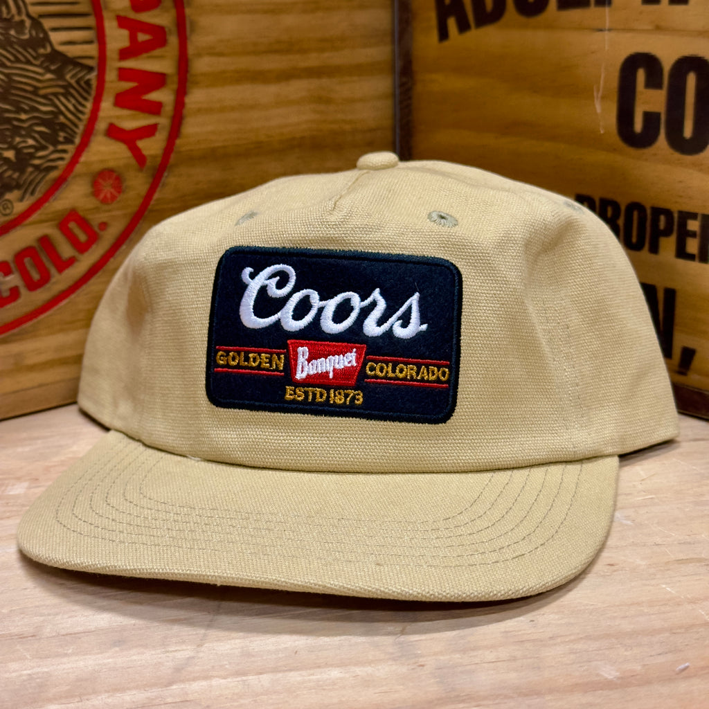 Coors Banquet 5 Panel Mid Pro Canvas Unstructured Hat
