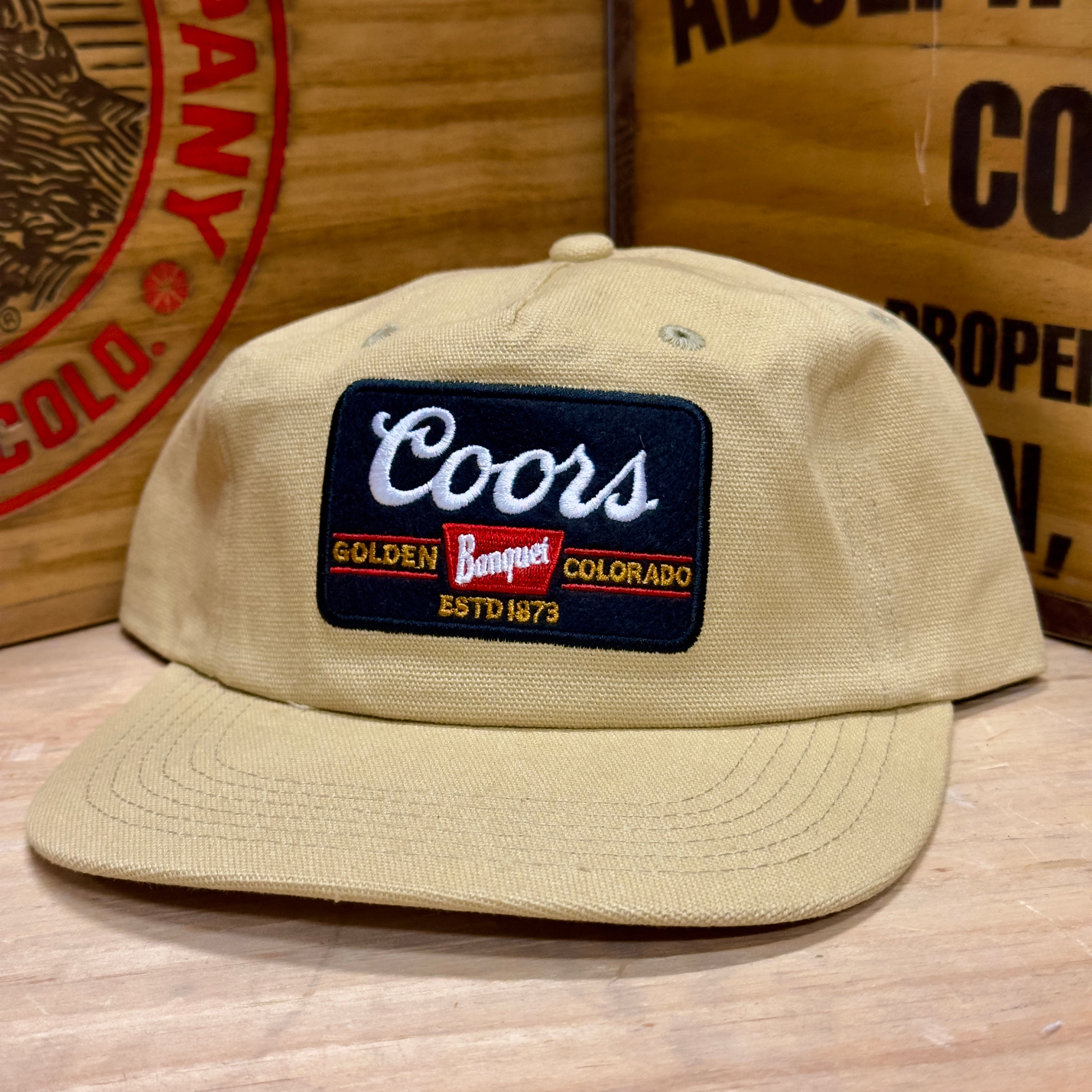 Coors Banquet 5 Panel Mid Pro Canvas Unstructured Hat