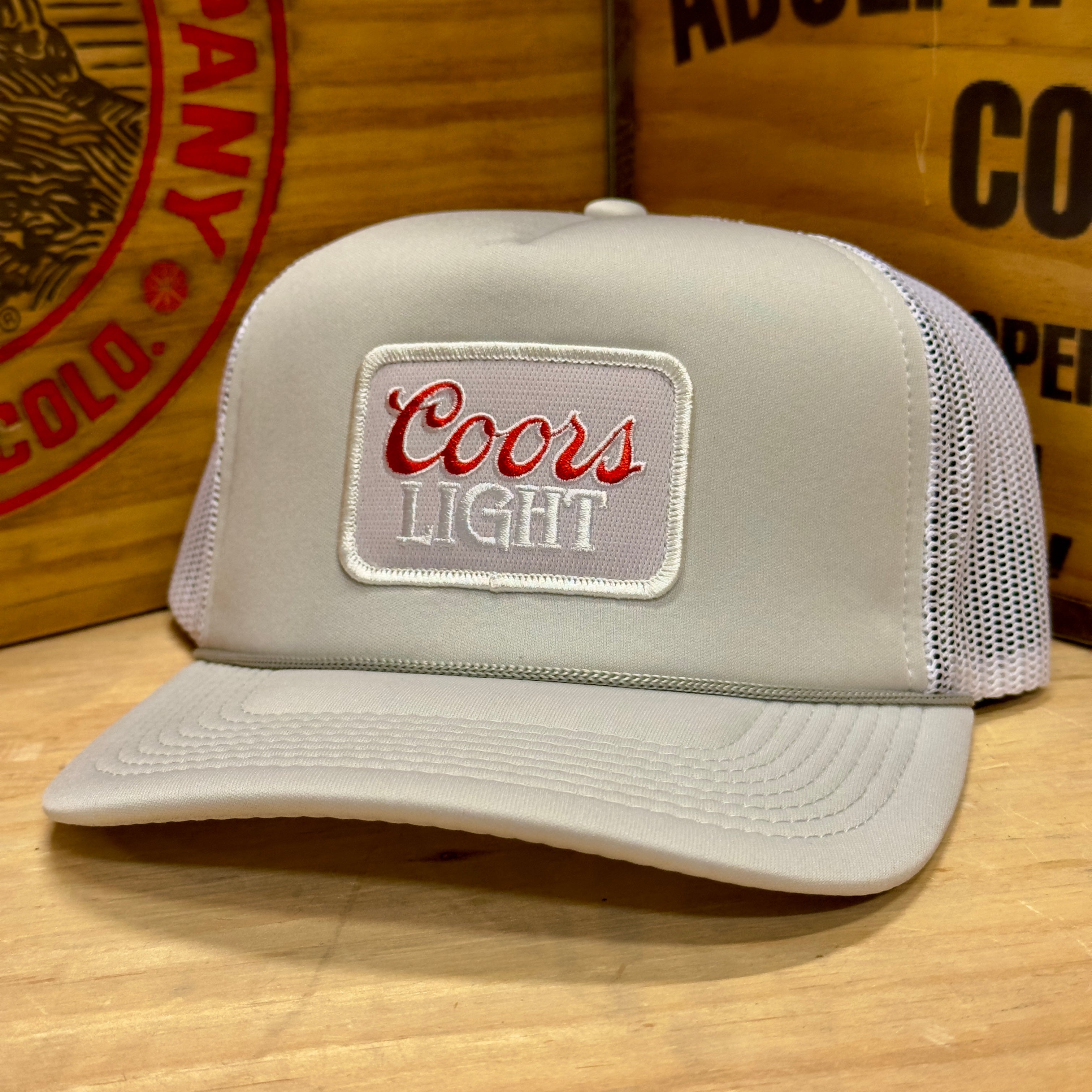 Coors Light 5 Panel Mid Pro Foam Trucker Hat