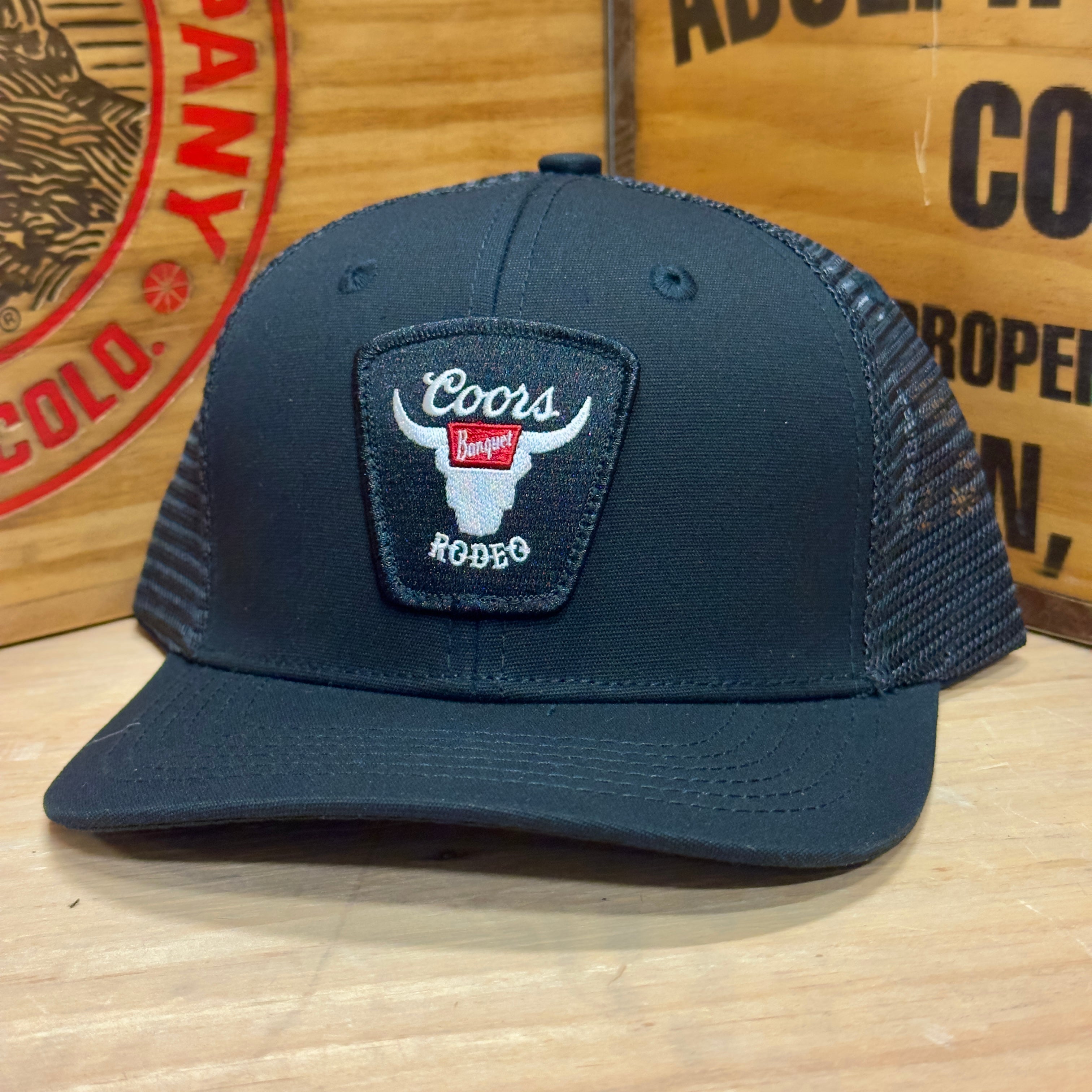 Coors Banquet Rodeo Mid Profile Six Panel Mesh Hat
