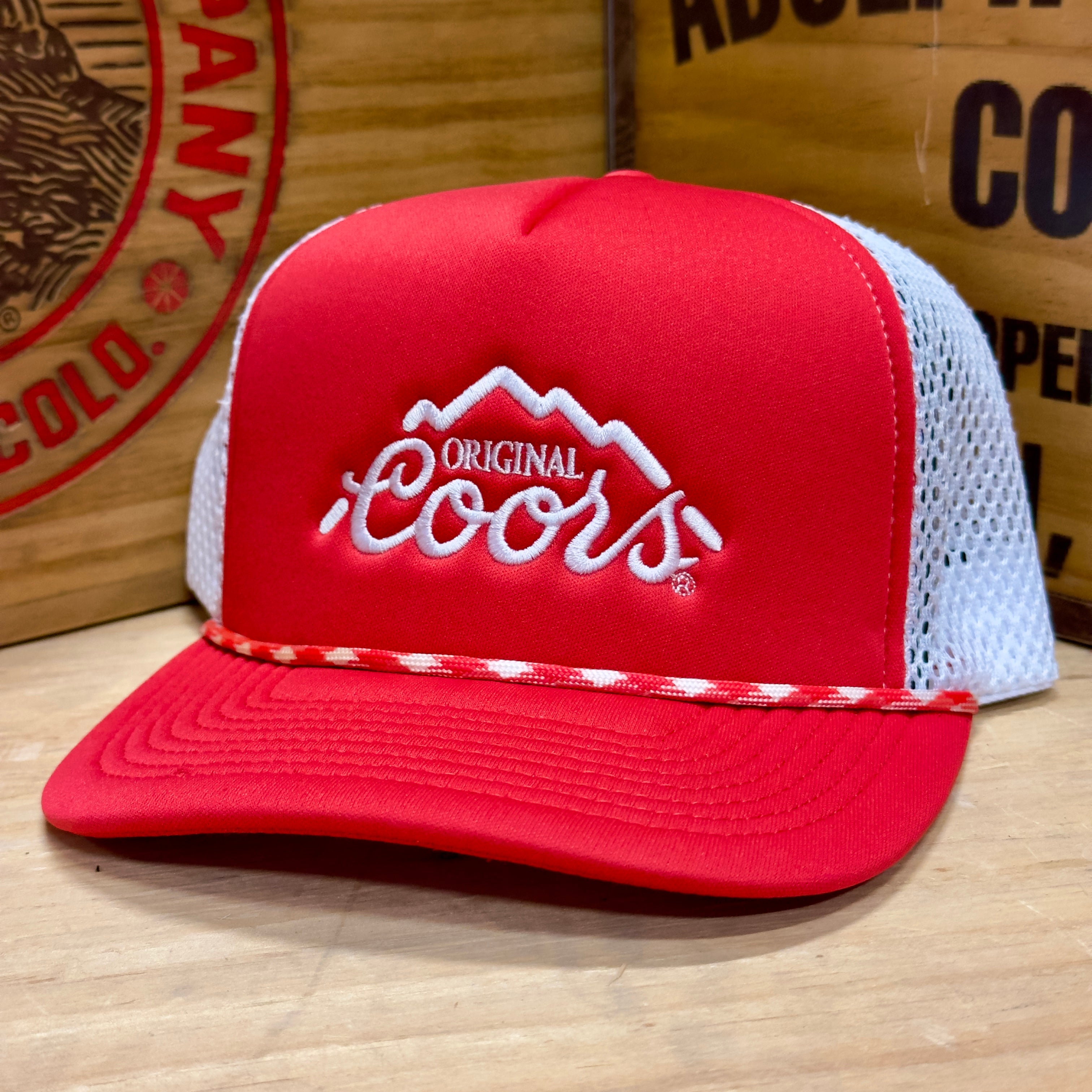 Coors Original 5 Panel Mid Pro Foam Trucker Hat