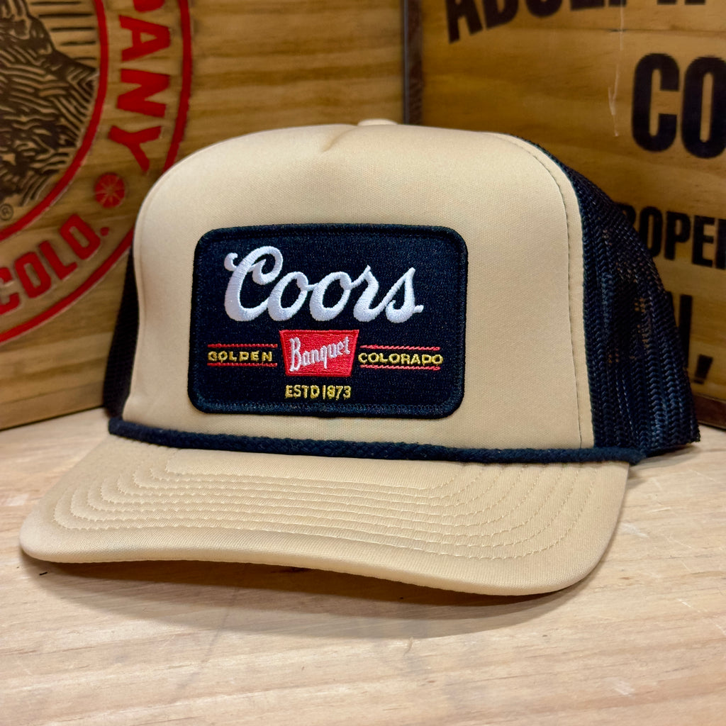 Coors Banquet 5 Panel Mid Pro Foam Trucker Hat