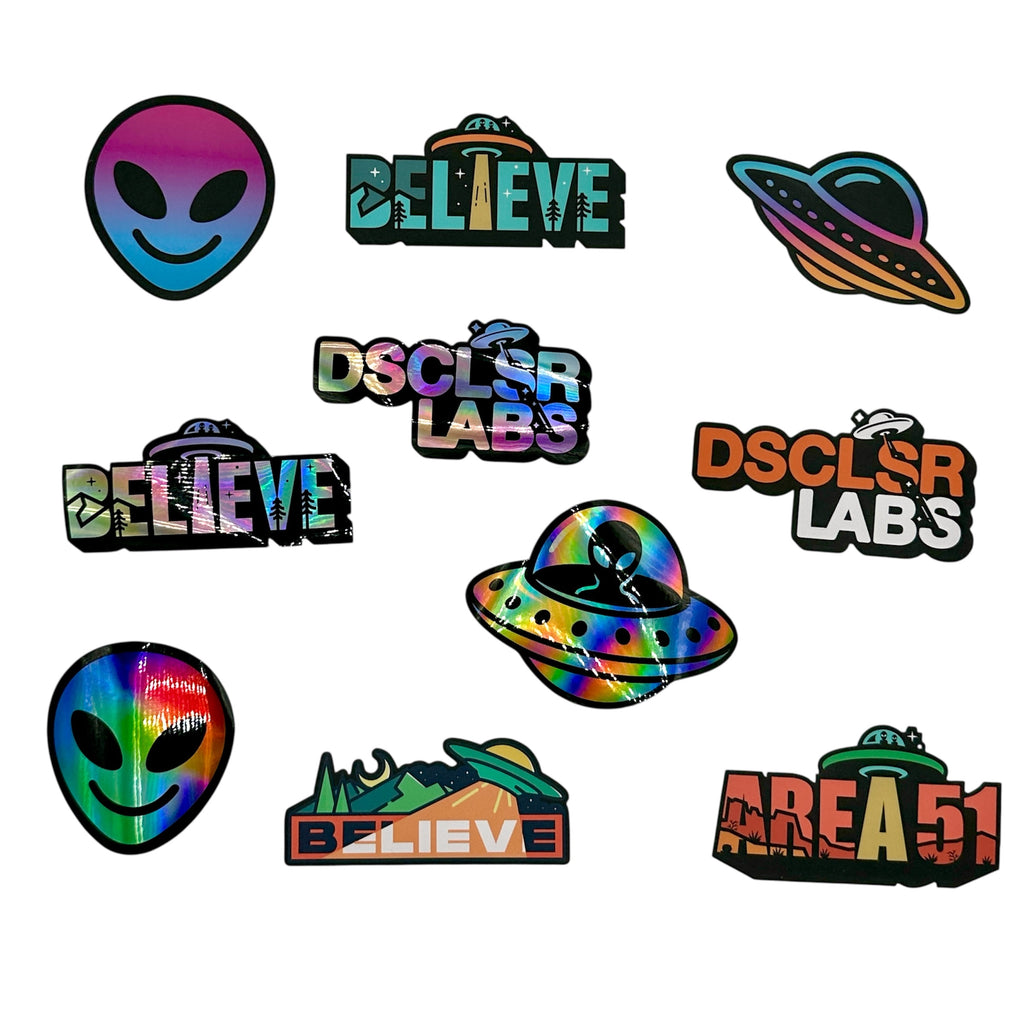 Disclosure Labs UFO Sticker Pack