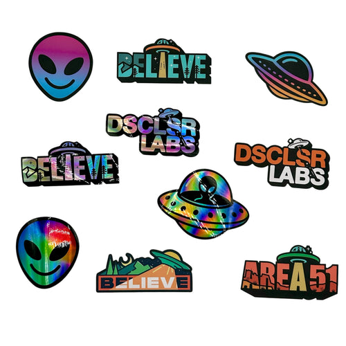 Disclosure Labs UFO Sticker Pack