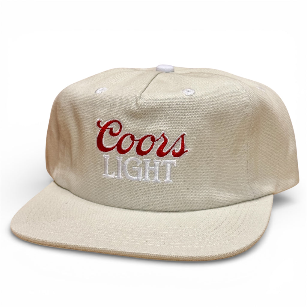Coors Light 5 Panel Mid Pro Canvas Unstructured Hat